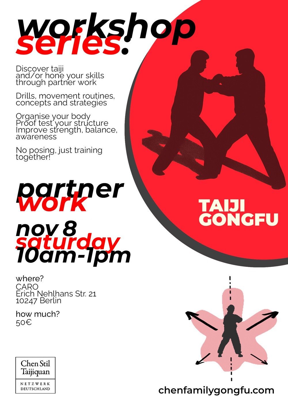 partner arbeit taiji gongfu